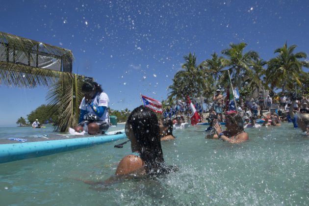 Tanvi Jagadish, Fiji ISA World SUP and Paddleboard Championship 2016, Cloudbreak. Foto: ISA / Reed.