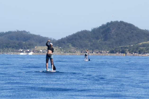 Olivia Piana, Fiji ISA World SUP and Paddleboard Championship 2016, Cloudbreak. Foto: ISA / Reed.