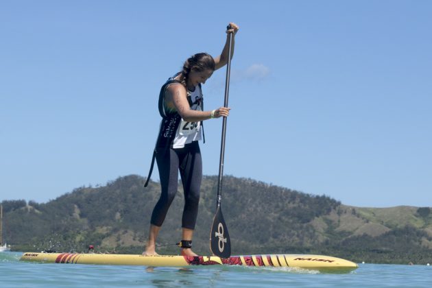 Talia DeCoite, Fiji ISA World SUP and Paddleboard Championship 2016, Cloudbreak. Foto: ISA / Reed.