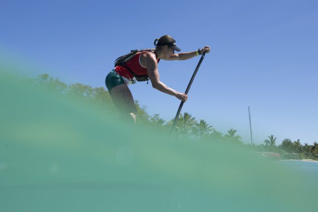 Lina Augaitis, Fiji ISA World SUP and Paddleboard Championship 2016, Cloudbreak. Foto: ISA / Reed.