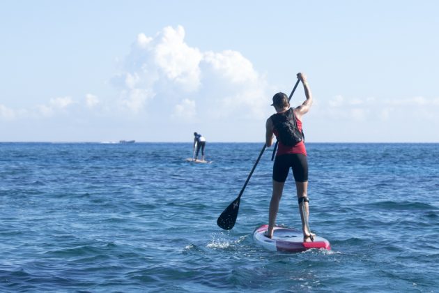 Nicoline Rasmessen, Fiji ISA World SUP and Paddleboard Championship 2016, Cloudbreak. Foto: ISA / Reed.