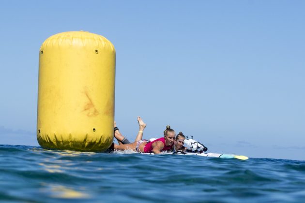 Harriet Brown, Fiji ISA World SUP and Paddleboard Championship 2016, Cloudbreak. Foto: ISA / Reed.