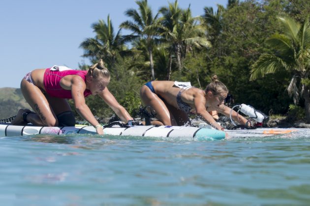 Harriet Brown, Fiji ISA World SUP and Paddleboard Championship 2016, Cloudbreak. Foto: ISA / Reed.