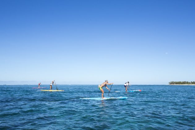 Terrene Black, Fiji ISA World SUP and Paddleboard Championship 2016, Cloudbreak. Foto: ISA / Reed.