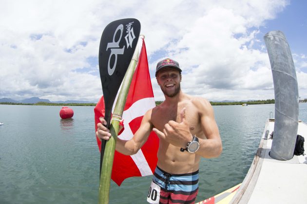 Casper Steinfath Fiji ISA World SUP and Paddleboard Championship 2016, Cloudbreak. Foto: ISA / Reed.