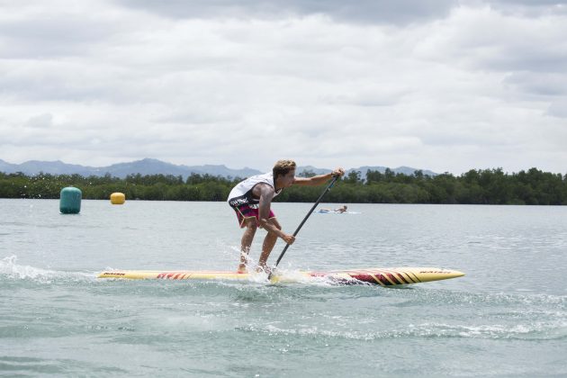 Kai Lenny Fiji ISA World SUP and Paddleboard Championship 2016, Cloudbreak. Foto: ISA / Reed.