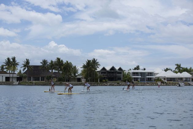 Semifinal feminina Fiji ISA World SUP and Paddleboard Championship 2016, Cloudbreak. Foto: ISA / Reed.