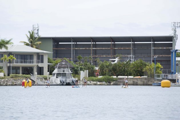 Semifinal feminina Fiji ISA World SUP and Paddleboard Championship 2016, Cloudbreak. Foto: ISA / Reed.