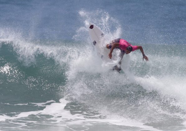 Marcio Leal, ASBC Balneário Camboriú, vice campeão Master Segunda etapa do Vida Marinha Surfing Games Interassociações 2016, praia do Santinho, Florianópolis (SC). Foto: Basílio Ruy.