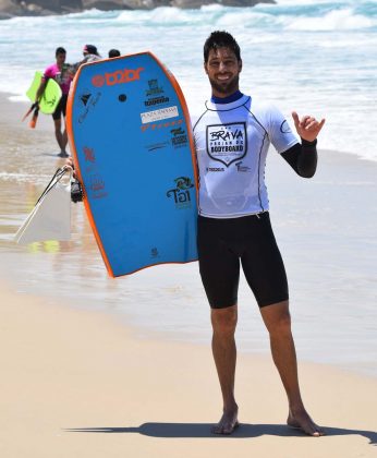 Eder Luciano Brava Pro Am, quinta etapa do Circuito Catarinense de Bodyboard 2016. Foto: Vinícius Araújo.