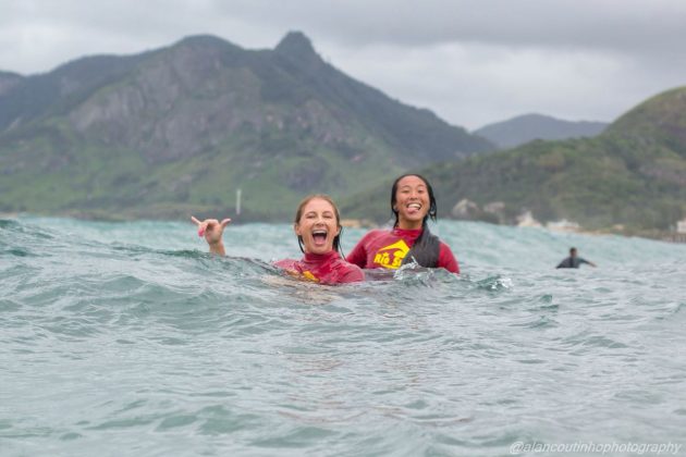 Rio Surf’n’Stay promove segunda edição do camp para mulheres que querem aprimorar o surfe. Foto: Mounique Santos.