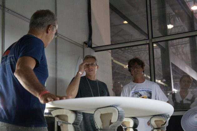 Daniel Friedmann, Ricardo Martins e Neco Carbone, The Board Trader Show 2016, São Paulo (SP). Foto: Divulgação.