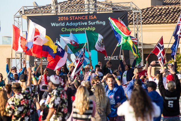 Stance ISA World Adaptive 2016, La Jolla, Califórnia (EUA). Foto: ISA / Chris Grant.