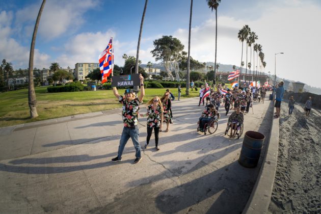 Stance ISA World Adaptive 2016, La Jolla, Califórnia (EUA). Foto: ISA / Sean Evans .