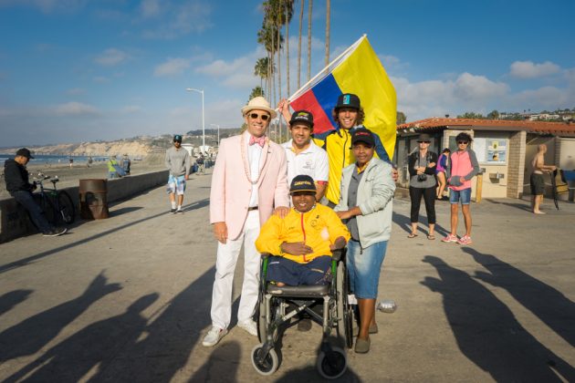 Stance ISA World Adaptive 2016, La Jolla, Califórnia (EUA). Foto: ISA / Sean Evans .