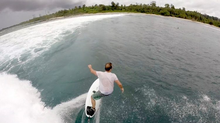 Marcelo Pretto, Mentawai, Indonésia. Foto: Arquivo pessoal Fábio Gouveia.