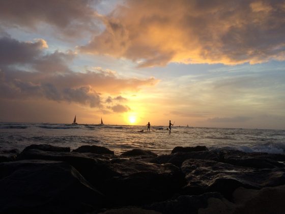 North Shore de Oahu, Havaí. Foto: Arquivo pessoal Fábio Gouveia.