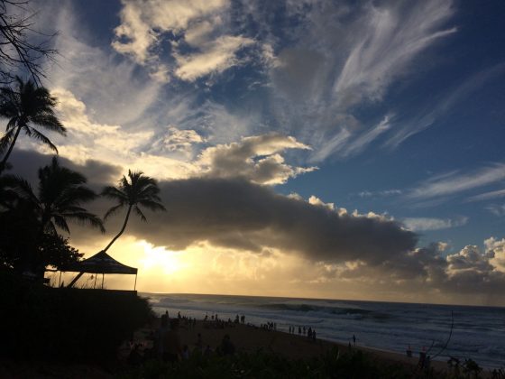 North Shore de Oahu, Havaí. Foto: Arquivo pessoal Fábio Gouveia.