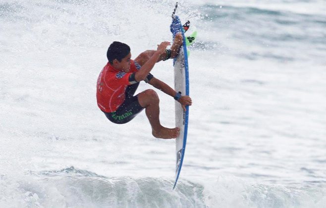 Leo Barcelos Rip Curl Grom Search 2017, Joaquina, Florianópolis (SC). Foto: Basílio Ruy.