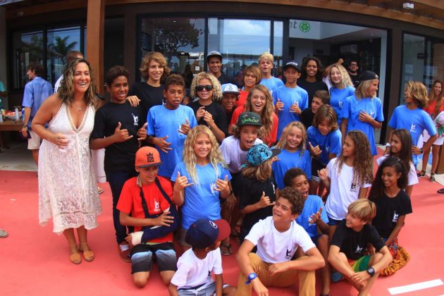 Gabriel Medina inaugura o seu Instituto para formar novos valores do surfe. Foto: Aleko Stergiou.