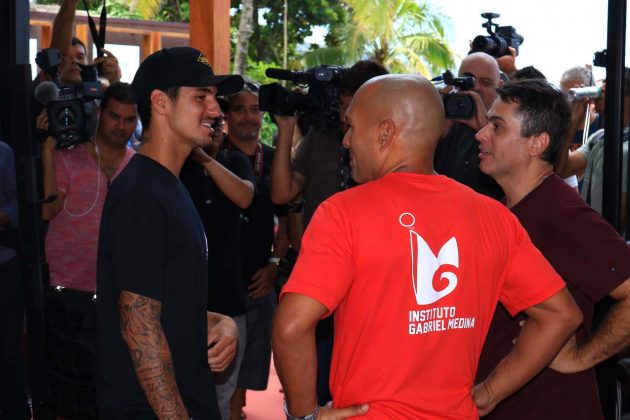 Gabriel Medina inaugura o seu Instituto para formar novos valores do surfe. Foto: Aleko Stergiou.