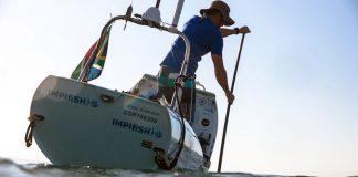 The SUP Crossing: Bertish chega à metade do Atlântico