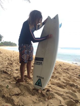 Andrew Serrano renova com a Vissla. Foto: Arquivo pessoal.