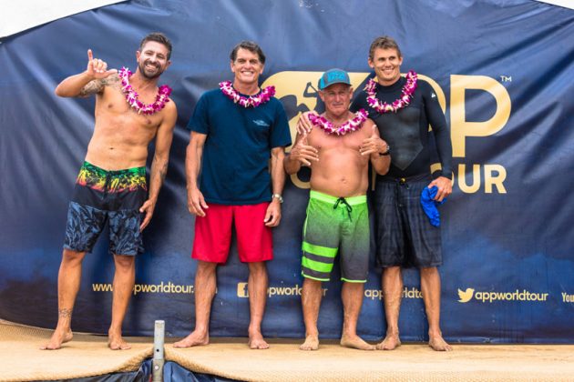 Finalistas Master. Sunset Beach Pro 2017. Foto: Brian Bielmann.