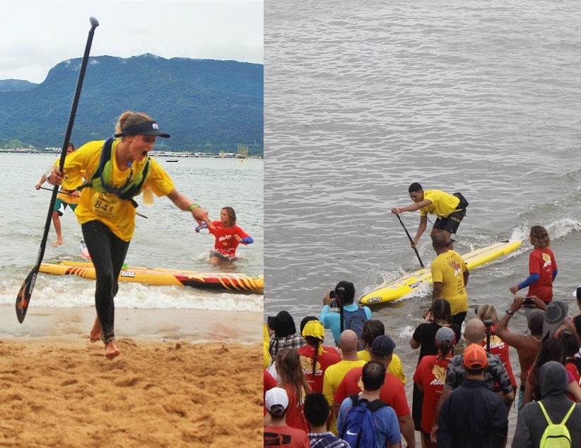 Aloha Spirit Ilhabela: Gui e Lena chegam na frente