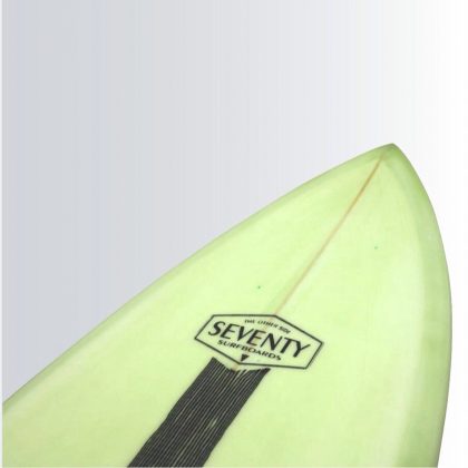 Seventy Surfboards aposta na fabricação de modelos retrôs. Foto: Divulgação.