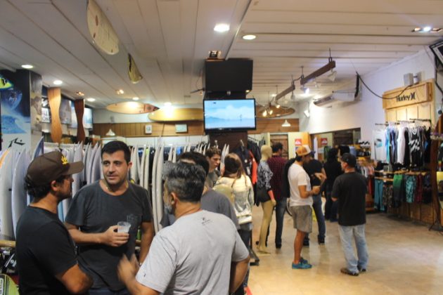 Coquetel de lançamento da nova coleção de roupas de borracha Rip Curl movimenta a Surf Trip, em Moema. Foto: Divulgação.