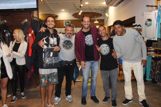 Coquetel de lançamento da nova coleção de roupas de borracha Rip Curl movimenta a Surf Trip, em Moema. Foto: Divulgação.