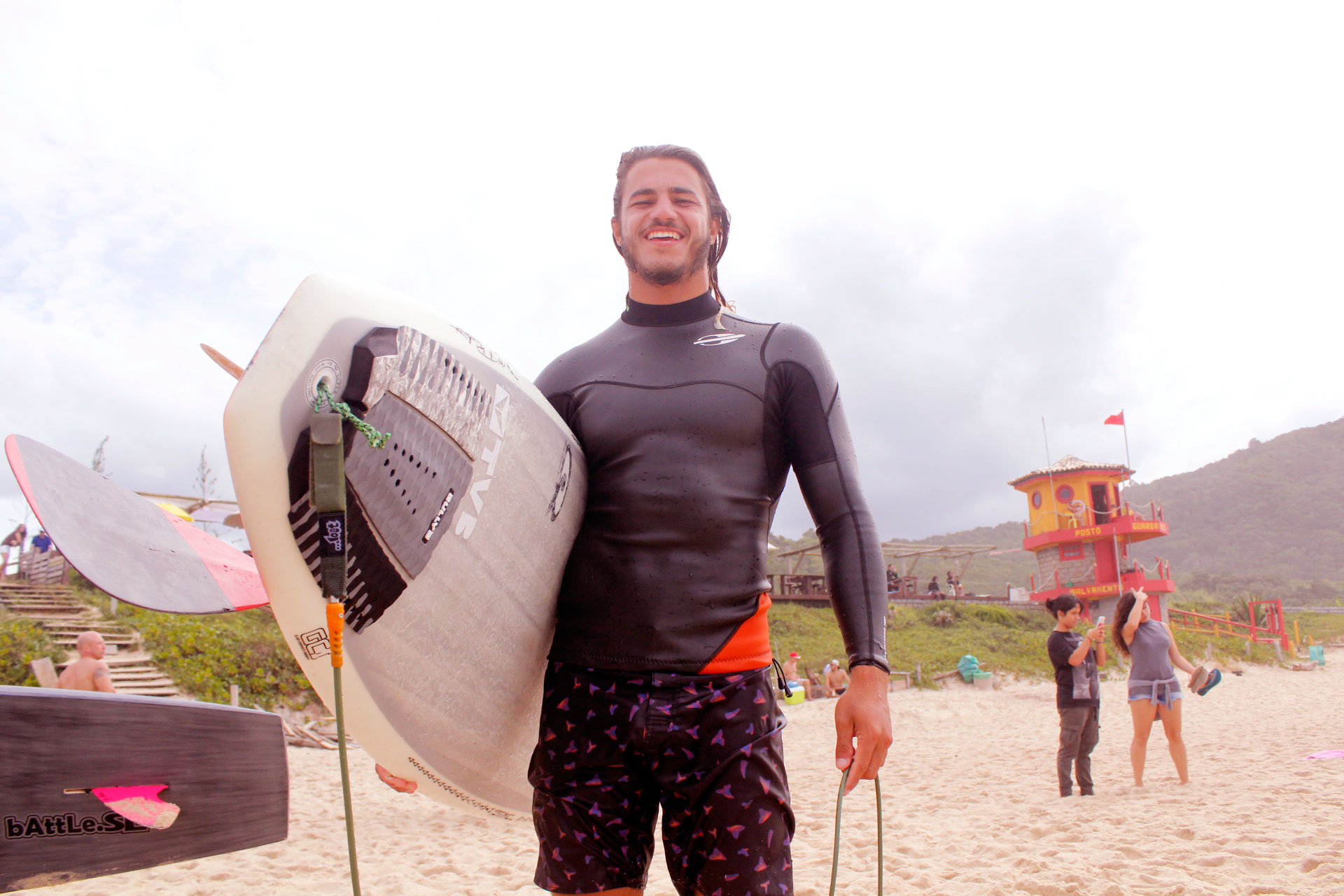 Caio Vaz treina forte para o Brasileiro de SUP