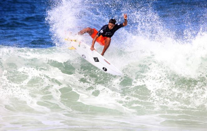 Daniel Domingos primeira etapa do Circuito AS, praia de Itacoatiara (RJ). Foto: Dunbar.