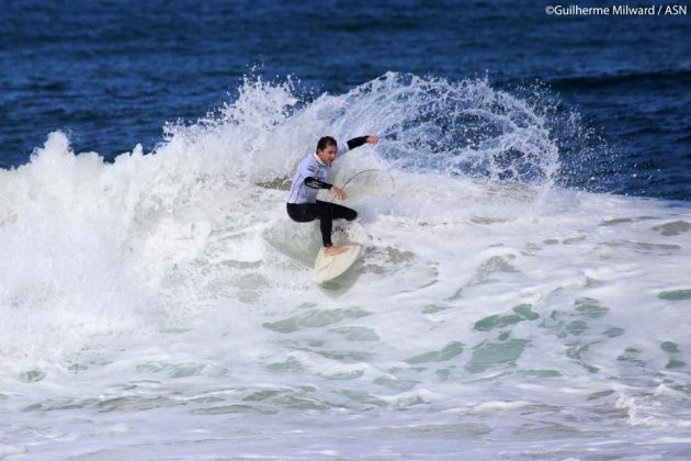 Luiz Menezes primeira etapa do Circuito AS, praia de Itacoatiara (RJ). Foto: Dunbar.