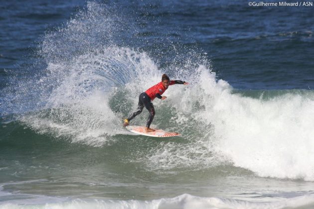 Paulo Pequeno primeira etapa do Circuito AS, praia de Itacoatiara (RJ). Foto: Dunbar.