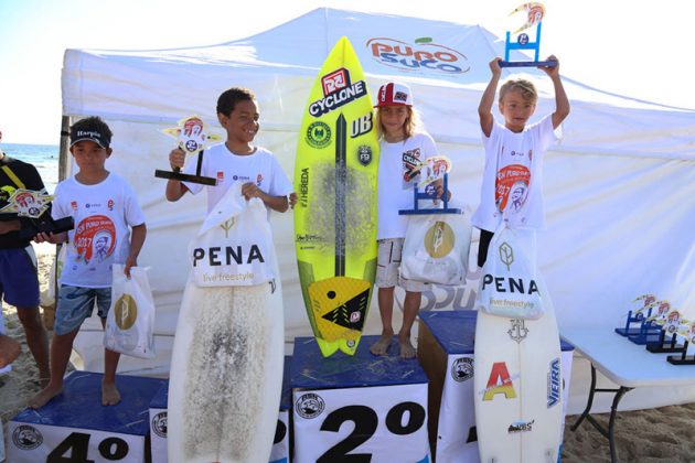 Pódio Petit, Circuito ASN 2017, Canal de Itaipu, Niterói (RJ). Foto: Guilherme Milward.