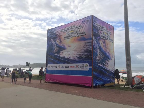 Estadual Bahamas Pro 2017, praia do Morro, Guarapari (ES). Foto: Divulgação.