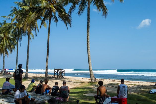 Samuel Pupo vence a final do Quiksilver Young Guns, na Indonésia. Foto: Ryan Heywood.