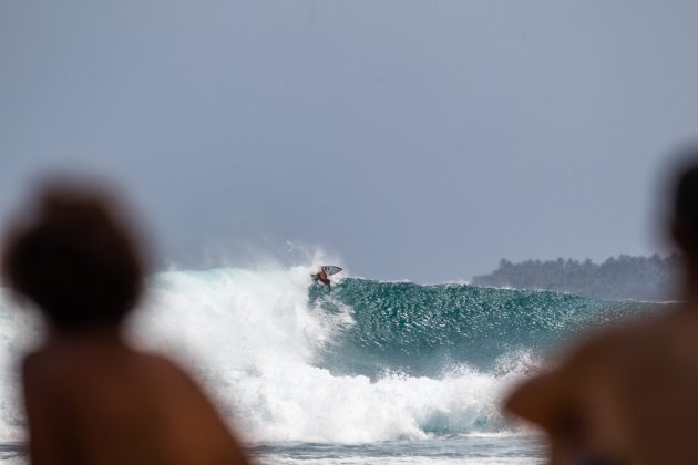 Samuel Pupo vence a final do Quiksilver Young Guns, na Indonésia. Foto: Ryan Heywood.