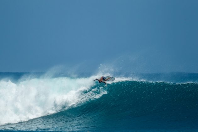 Samuel Pupo vence a final do Quiksilver Young Guns, na Indonésia. Foto: Ryan Heywood.