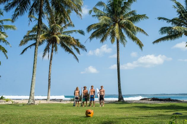 Finalistas, Quiksilver Young Guns Surf 2017, Indonésia. Foto: Ryan Heywood.