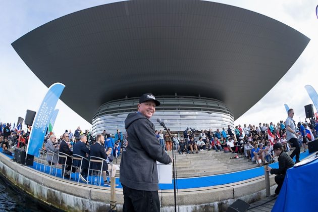 Cerimônia de abertura do ISA World SUP and Paddleboard Championship. Copenhague, Dinamarca. Foto: ISA / Reed.