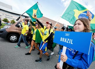 Galeria da abertura do Mundial da ISA