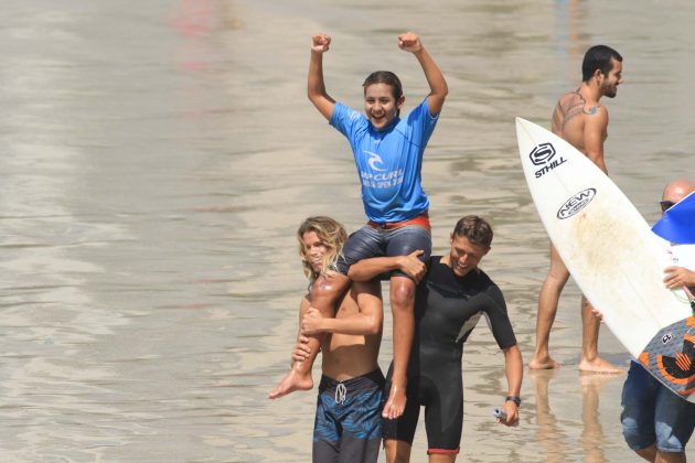 Roberto Alves, Rip Curl Guarujá Open 2017, praia das Astúrias (SP). Foto: Silvia Winik.