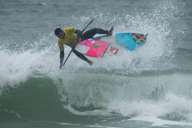 Luiz Diniz, ISA SUP e Paddleboard 2017, Cold Hawaii, Dinamarca. Foto: ISA / Sean Evans .