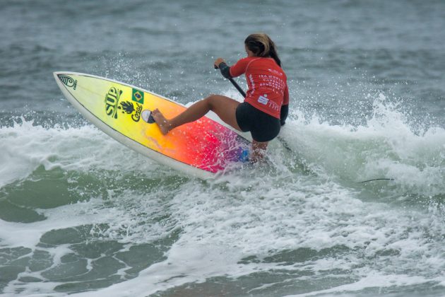 Gabriela Sztamfater, ISA SUP e Paddleboard 2017, Cold Hawaii, Dinamarca. Foto: ISA / Sean Evans .