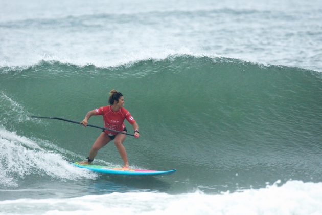 Aline Adisaka, ISA SUP e Paddleboard 2017, Cold Hawaii, Dinamarca. Foto: ISA / Sean Evans .