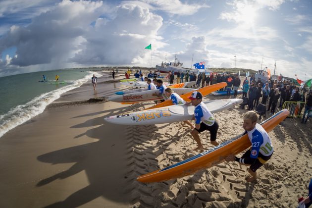 Equipe dinamarquesa, ISA SUP e Paddleboard 2017, Vorupør, Dinamarca. Foto: ISA / Sean Evans .