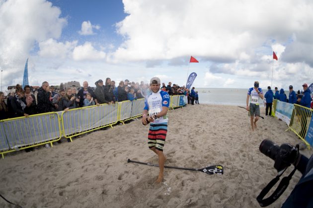 Casper Steinfath, ISA SUP e Paddleboard 2017, Vorupør, Dinamarca. Foto: ISA / Sean Evans .